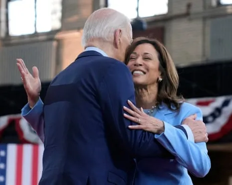 ‘Upset and disillusioned’: Kamala Harris Criticizes the President in Campaign Account